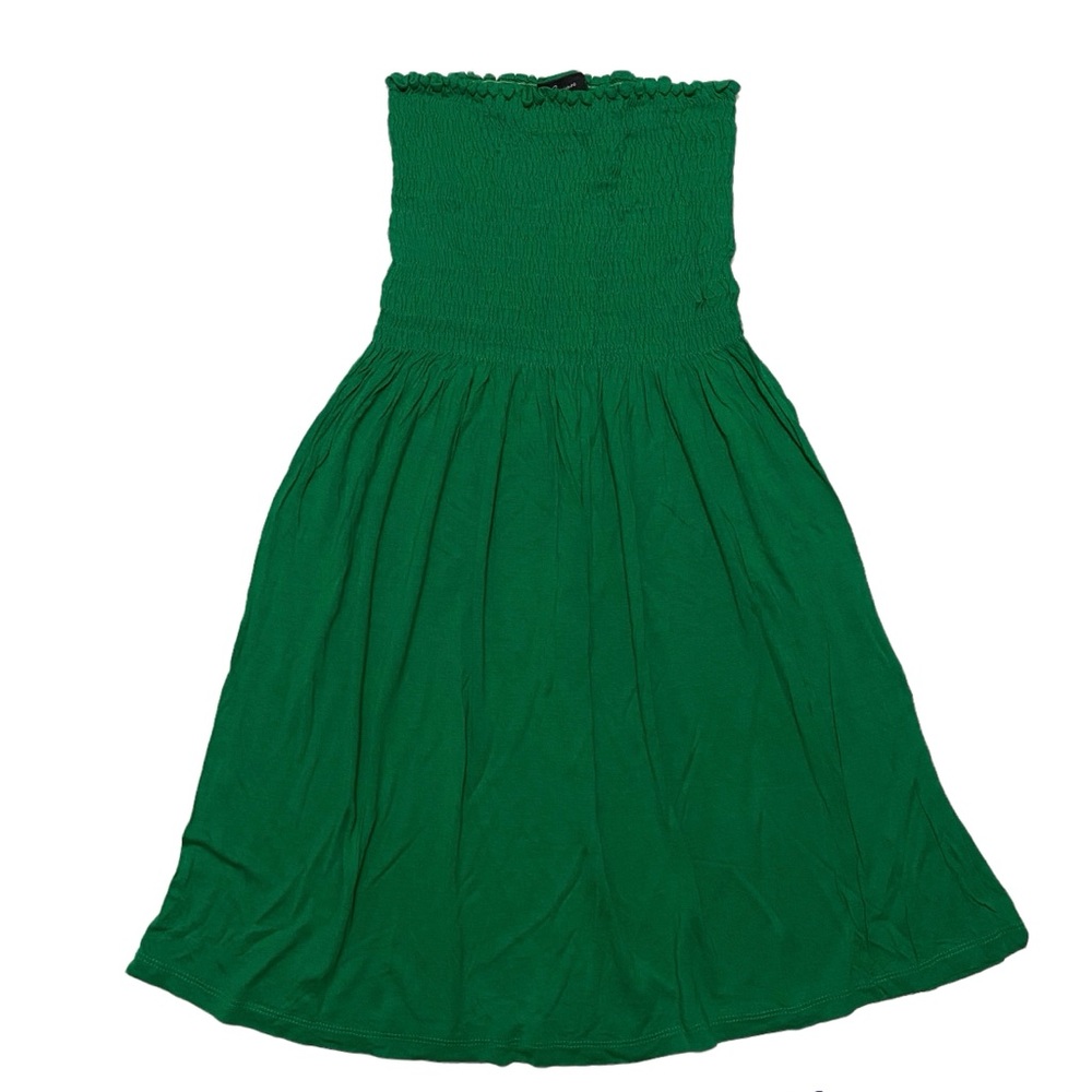 Cejon Green Stretchy Tube Dress SZ L